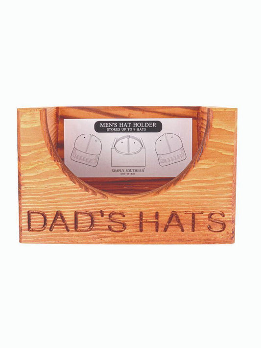 Wooden Hat Box - Dad - by Simply Southern