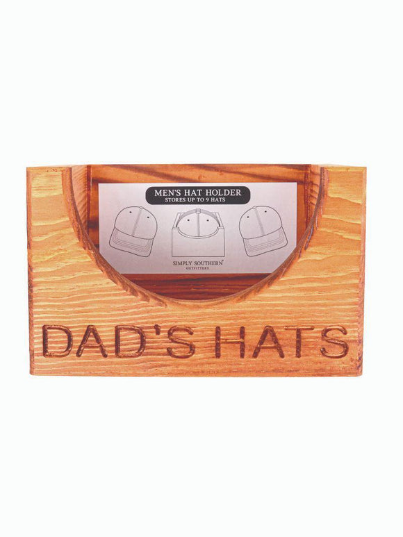 Wooden Hat Box - Dad - by Simply Southern