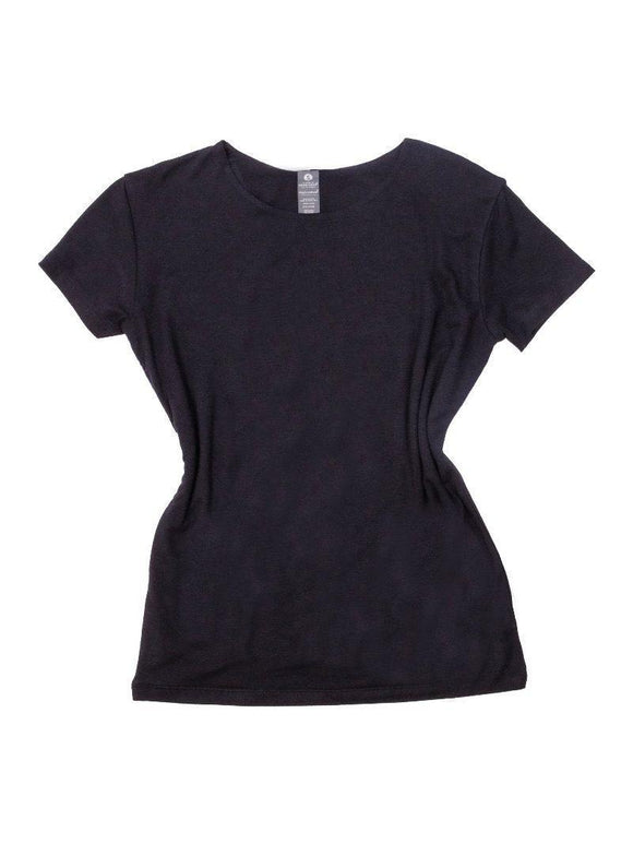 Double Layer Tee - Black - by Simply Southern