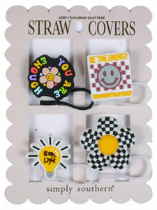 Straw Cover Set - Light - by Simply Southern