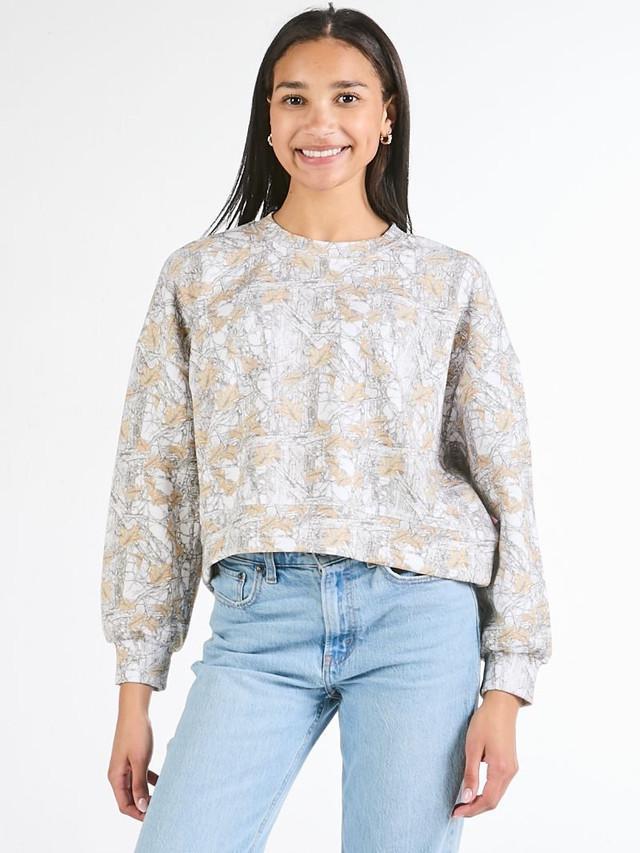 Laney Crew Pullover - Camo White - by Simply Southern