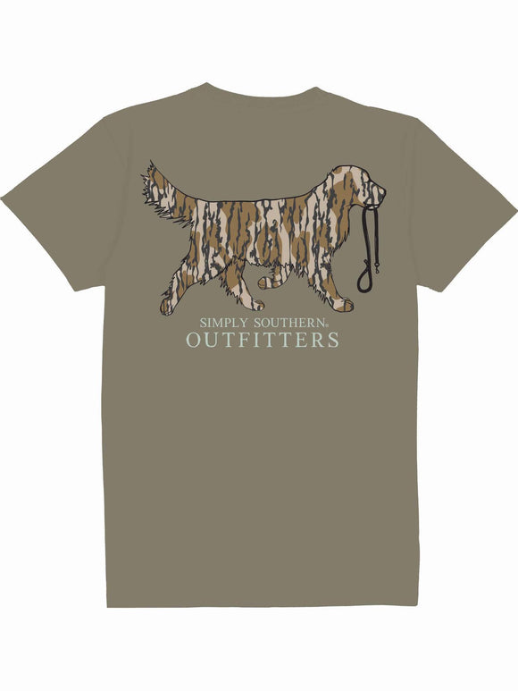 Tree Camo (Men's Short Sleeve T-Shirt) by Simply Southern