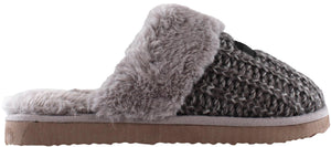 Fabric Waffle Slipper - Gray - by Simply Southern