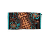 Flower Crest Ridge Wallet - by Myra