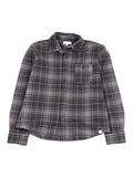 Men's Brushed Shacket - Black Plaid - by Simply Southern