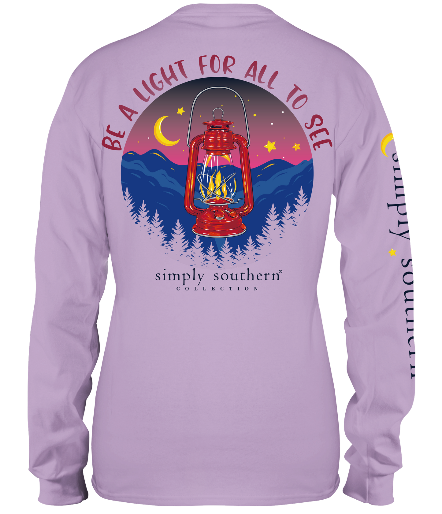 Be a Light (Long Sleeve T-Shirt) by Simply Southern
