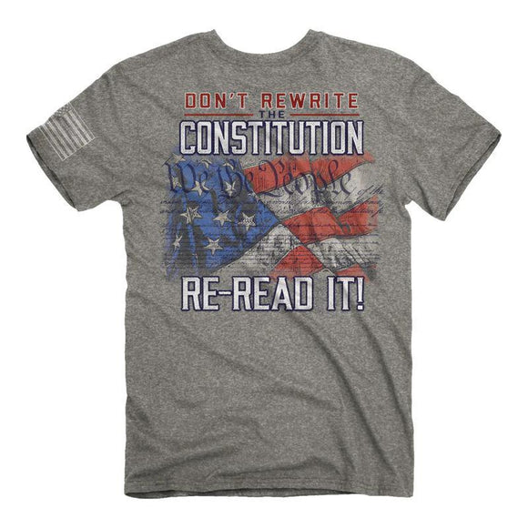 Constitutional Read (Men's Short Sleeve T-Shirt) by Buckwear