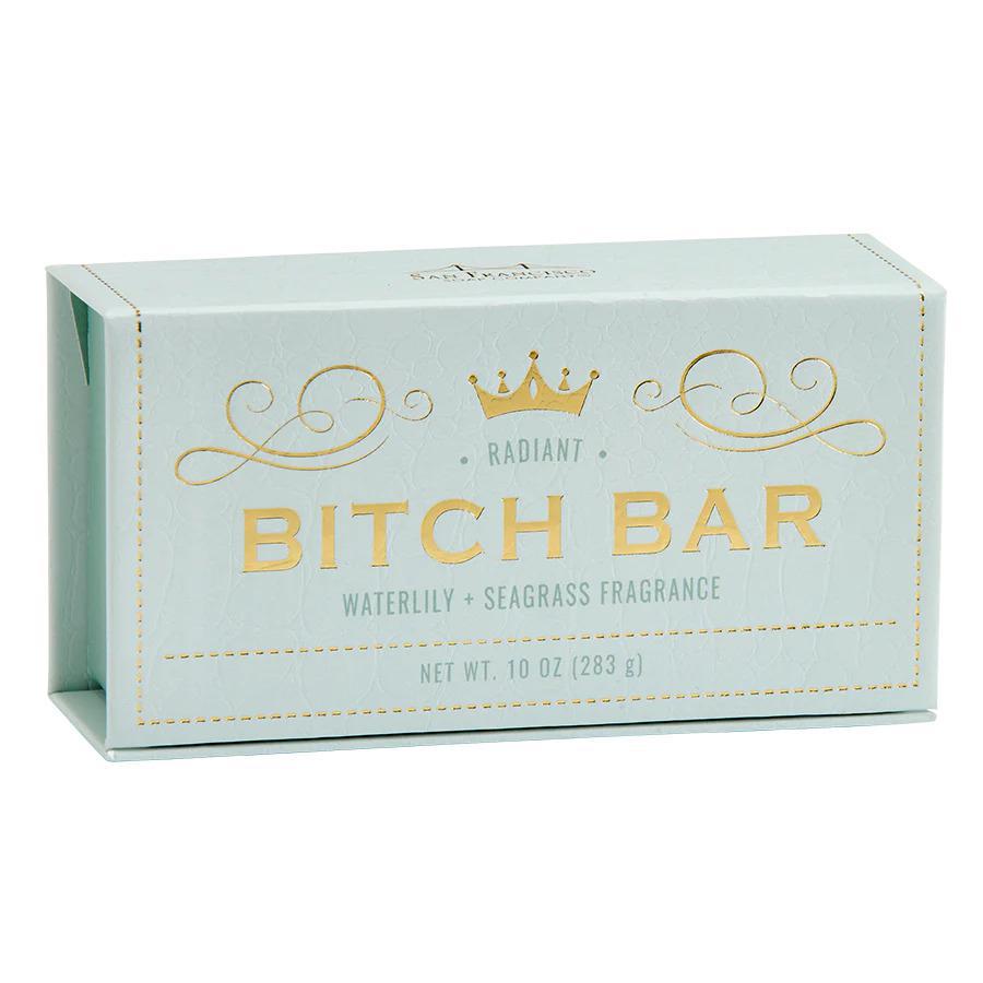 Waterlily + Seagrass - Bitch Bar Soap - by San Francisco Soap