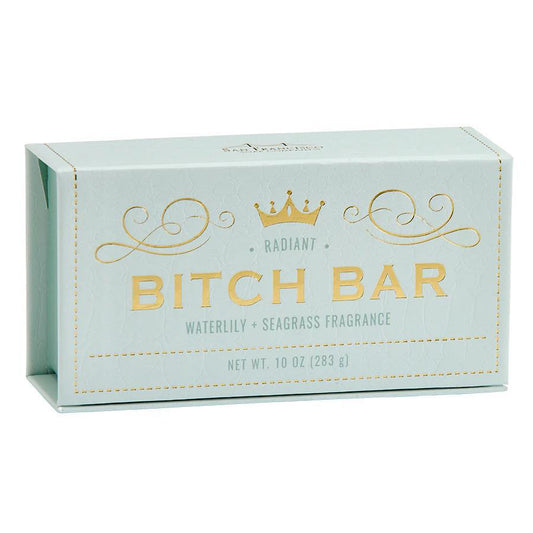Waterlily + Seagrass - Bitch Bar Soap - by San Francisco Soap