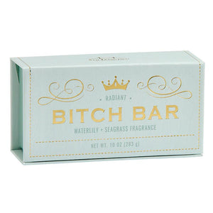 Waterlily + Seagrass - Bitch Bar Soap - by San Francisco Soap