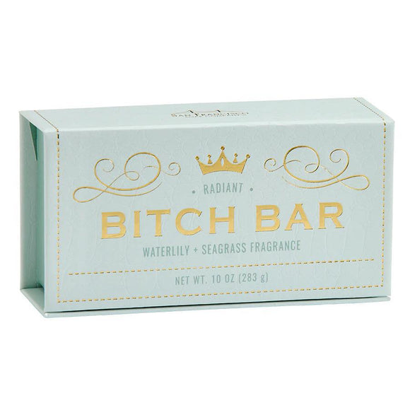 Waterlily + Seagrass - Bitch Bar Soap - by San Francisco Soap