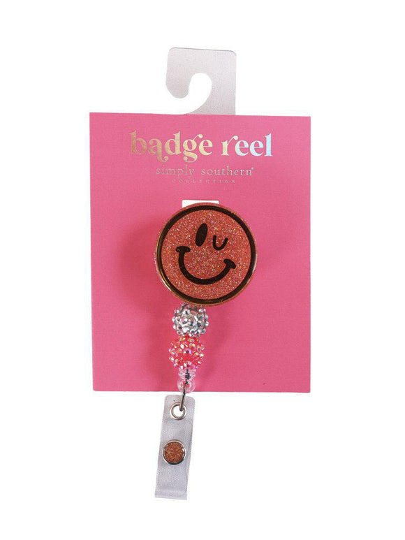 Badge Reel - Smiley - by Simply Southern