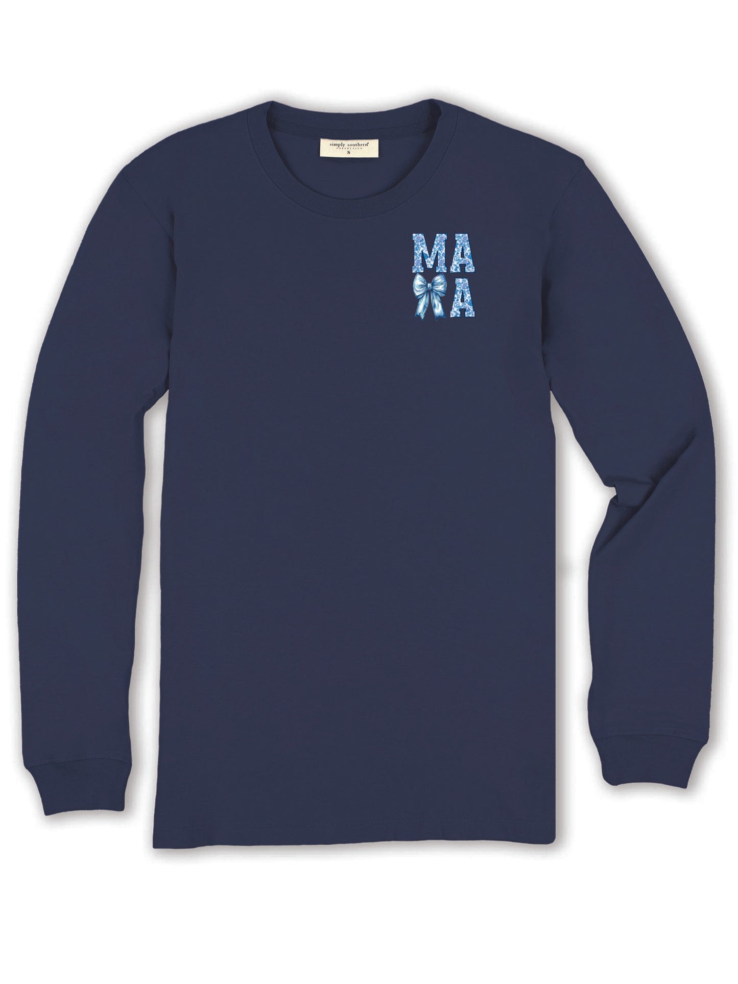 Blessed Mama (Long Sleeve T-Shirt) by Simply Southern