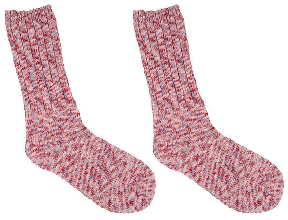 Heather Simply Socks - Pink - by Simply Southern