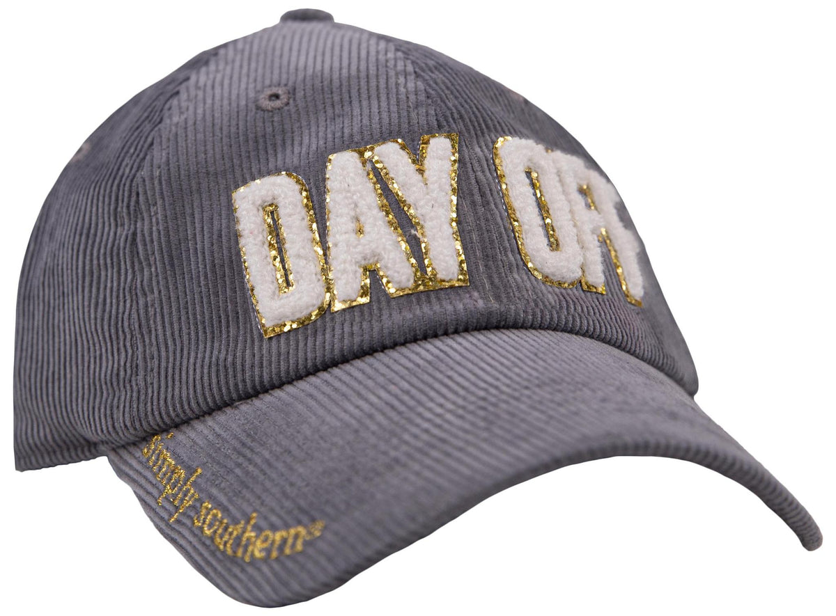 Day Off - Corduroy Baseball Cap - by Simply Southern