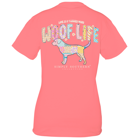 Woof Life (Short Sleeve T-Shirt) by Simply Southern