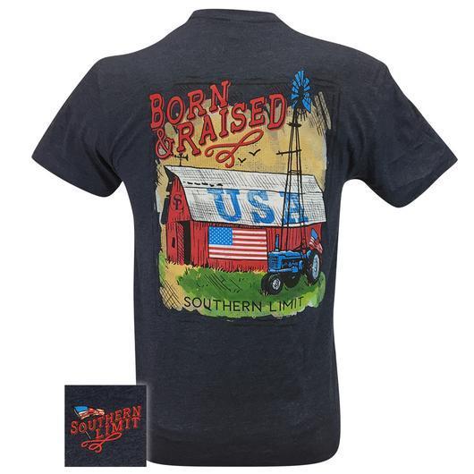 Born and Raised T-Shirt (Short Sleeve) by Southern Limit