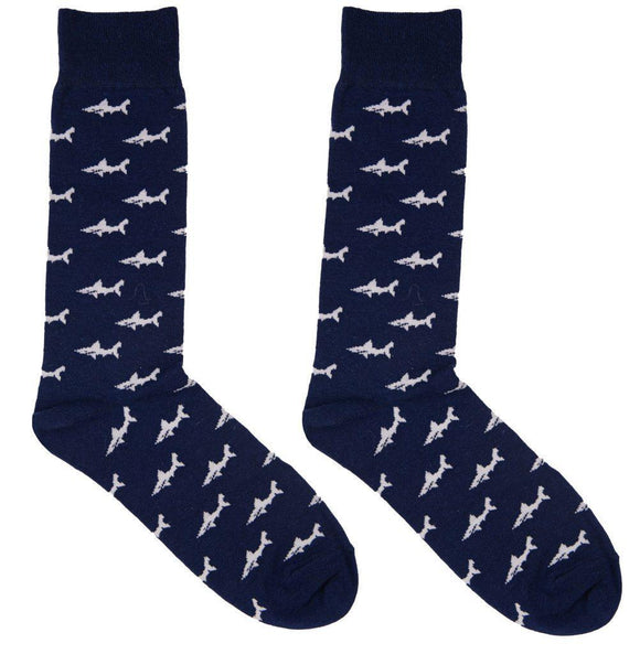 Men Simply Socks - Shark - by Simply Southern