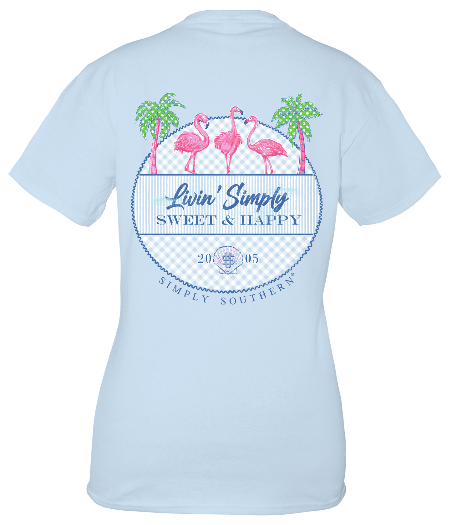 Livin Simply Sweet & Happy (Short Sleeve T-Shirt) by Simply Southern