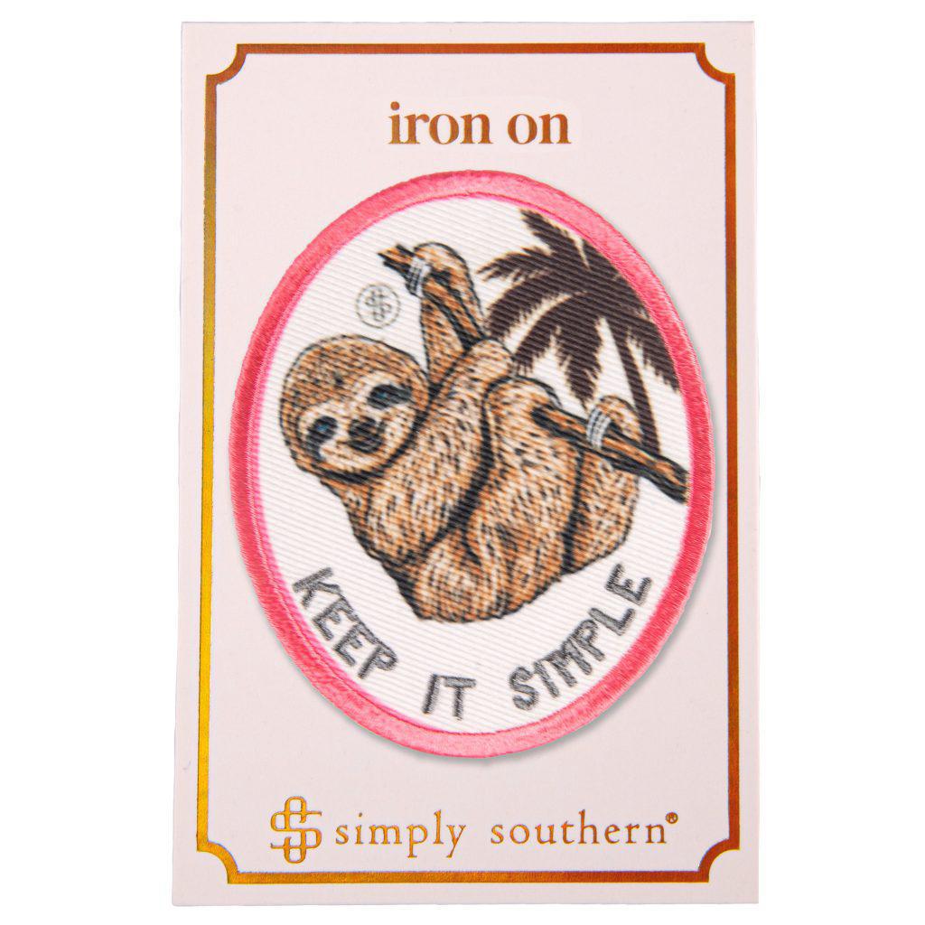 Iron on Patch - Keep it Simple - by Simply Southern
