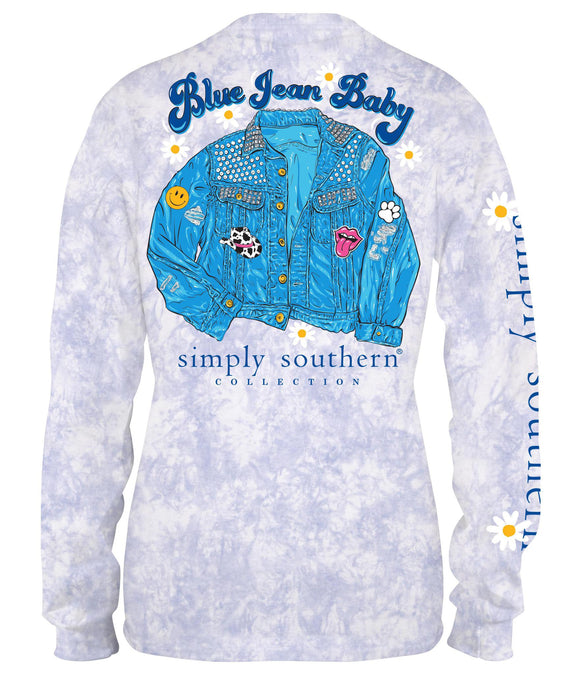 Blue Jean Baby (Long Sleeve T-Shirt) by Simply Southern