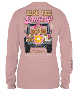 Kick the Dust Up (Long Sleeve T-Shirt) by Simply Southern