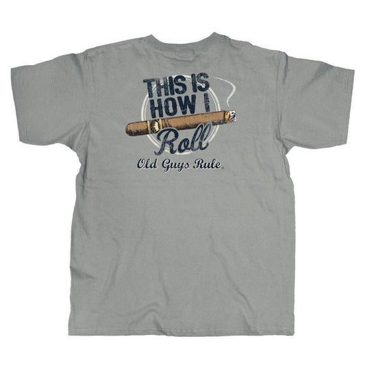 This is How I Roll (Men's Short Sleeve T-Shirt) by Old Guys Rule Buy at Here Today Gone Tomorrow! (Rome, GA)