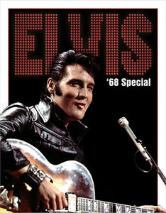 Elvis 68 Special - Vintage-style Tin Sign