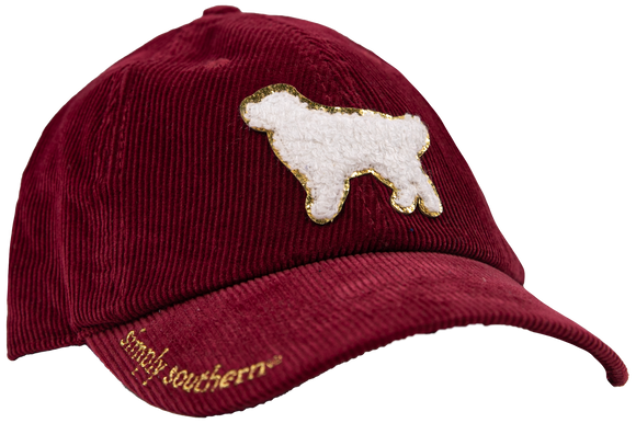 Pup - Corduroy Baseball Cap - by Simply Southern
