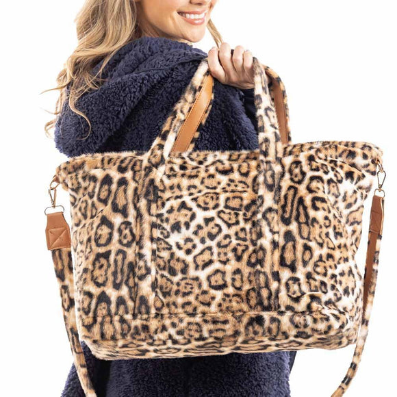 Brown Leopard Women's Tote Bag - by Katydid