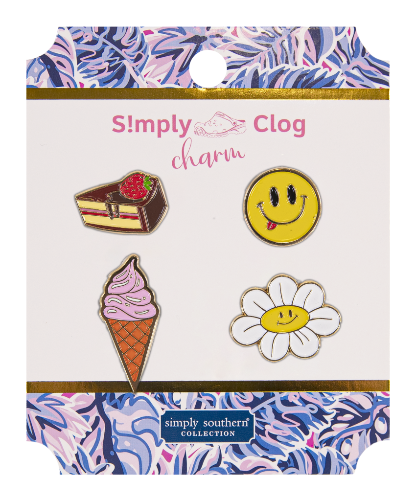 Simply Clog Metal Shoe Charm - Daisy - by Simply Southern