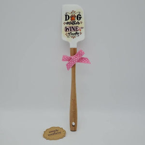 Message Spatula - Dog Mother Wine Lover - by Simply Southern Buy at Here Today Gone Tomorrow! (Rome, GA)