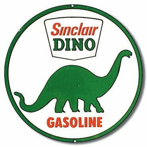 Sinclair Dino Gasoline - Vintage-style Tin Sign