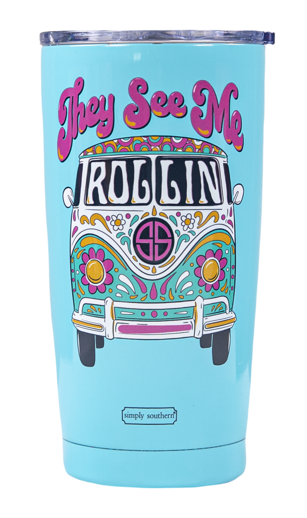 They See Me Rollin - 20oz Tumbler - by Simply Southern
