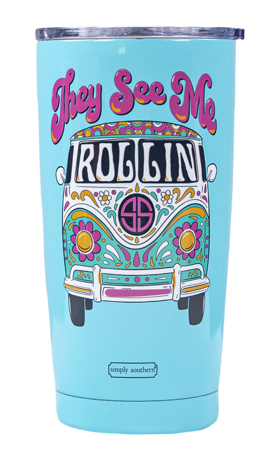 They See Me Rollin - 20oz Tumbler - by Simply Southern