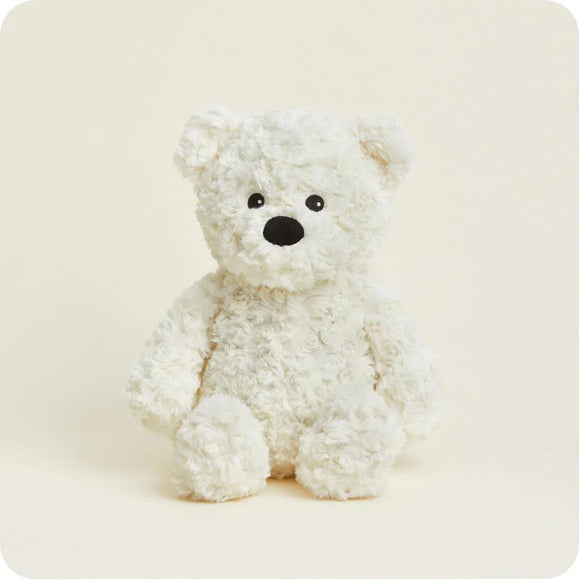 Warmies® Cozy Plush White Curly Bear
