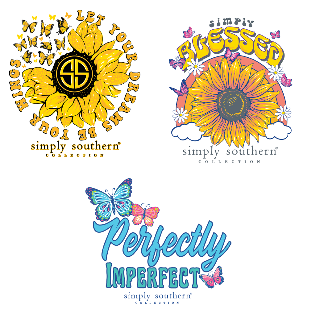 Sticker Set - Butterfly - by Simply Southern