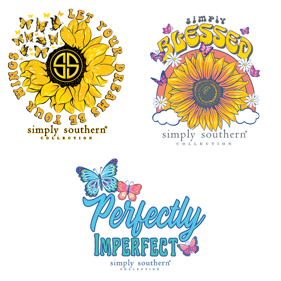 Sticker Set - Butterfly - by Simply Southern