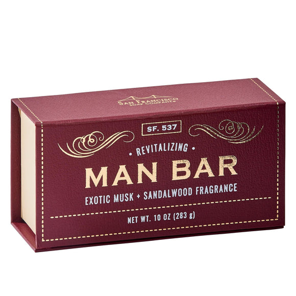 Exotic Musk & Sandalwood Bar Soap - by San Francisco Soap