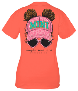 Messy Bun Mini (Youth Short Sleeve T-Shirt) by Simply Southern