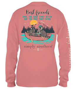 Best Friends (Long Sleeve T-Shirt) by Simply Southern