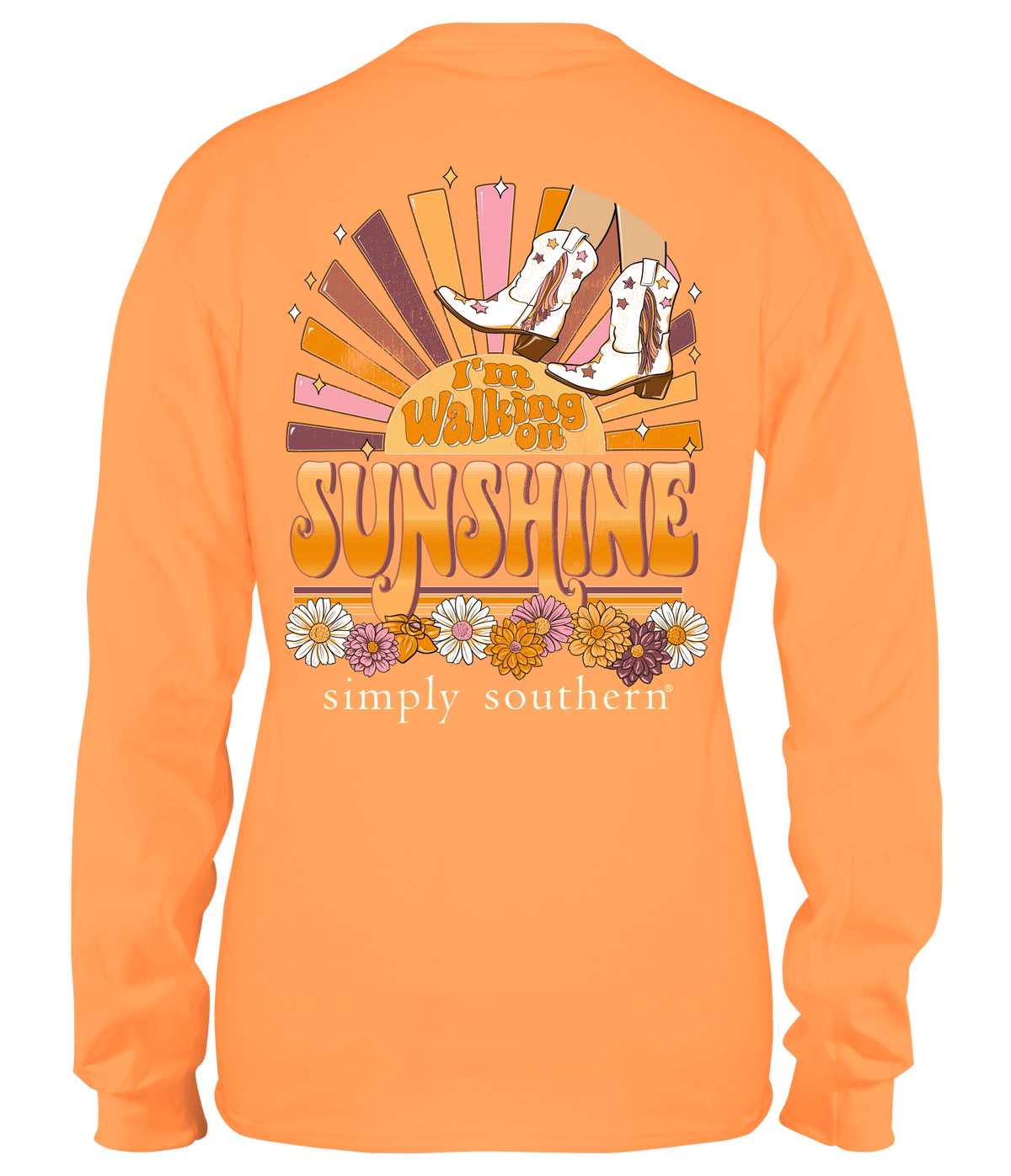I'm Walking on Sunshine (Long Sleeve T-Shirt) by Simply Southern