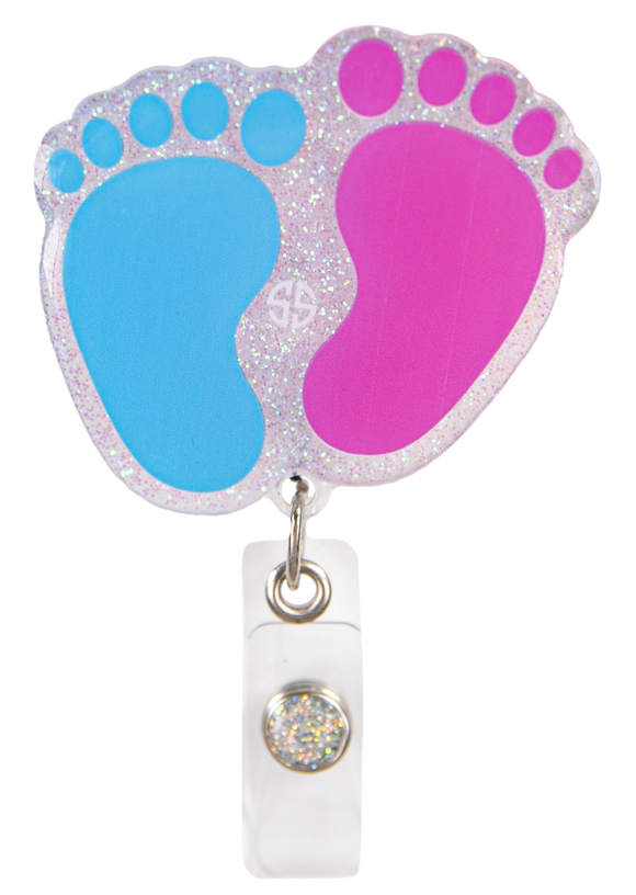Badge Reel - Baby Foot - by Simply Southern