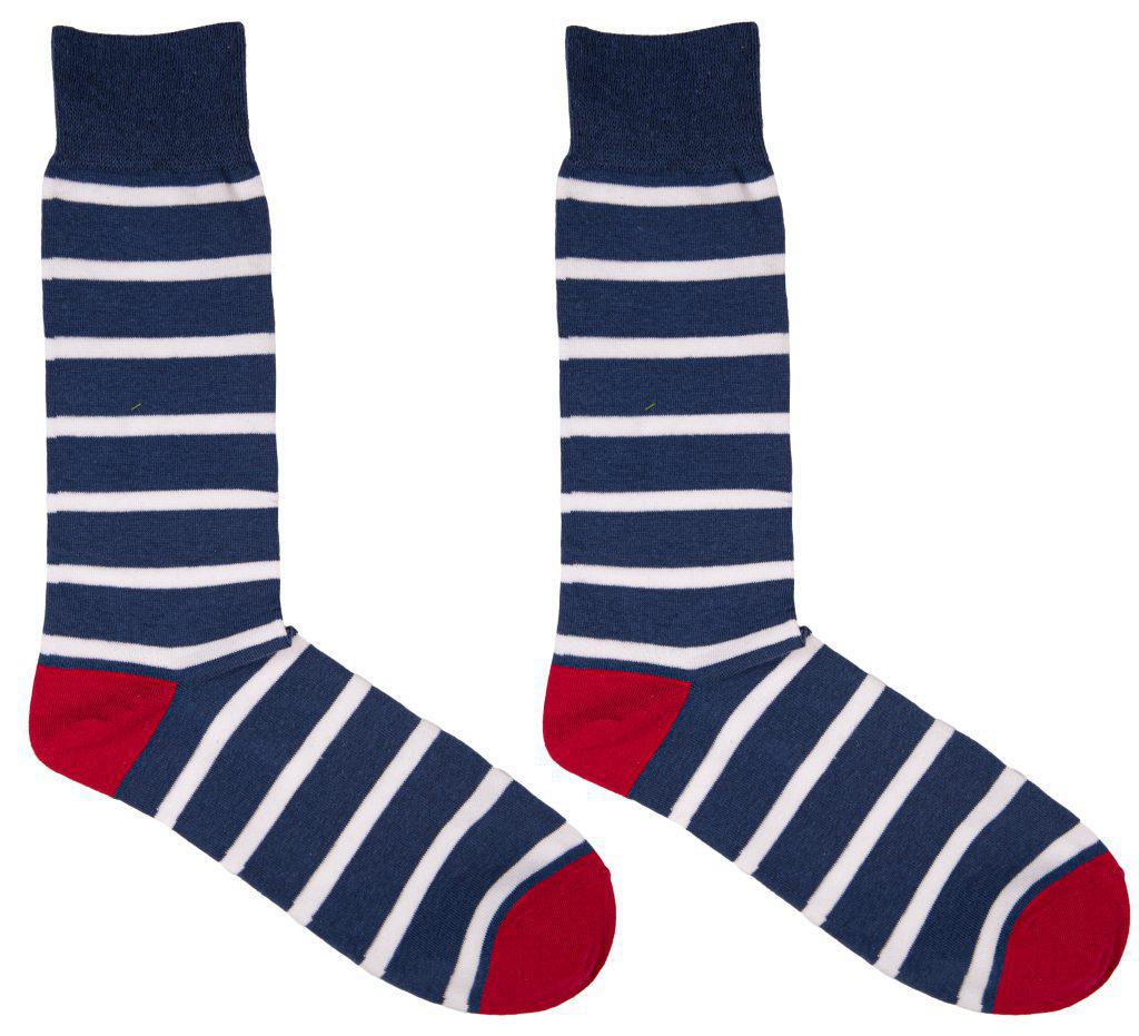 Men Simply Socks - Blue Red - by Simply Southern