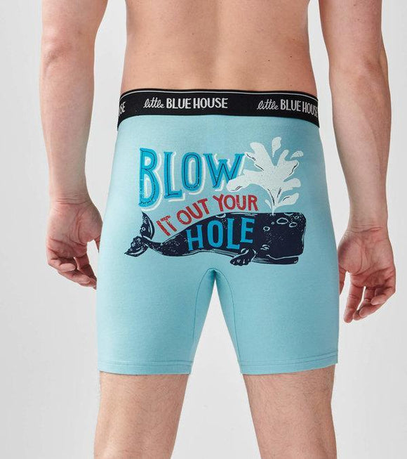 Blow It Out Your Hole Boxer Briefs - by Little Blue House