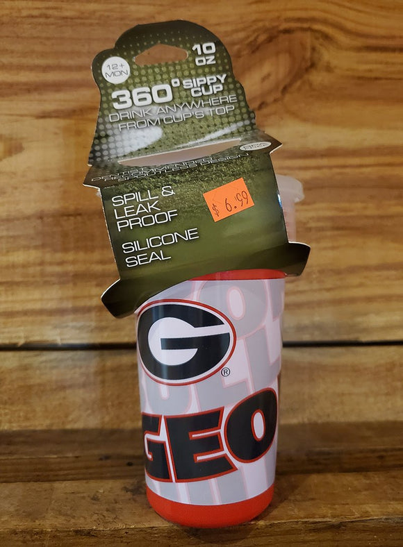 Georgia Bulldogs 360° 10oz Sippy Cup