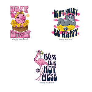 Sticker Set - Suck it Up Buttercup - by Simply Southern