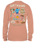 Blame It on my Roots (Long Sleeve T-Shirt) by Simply Southern