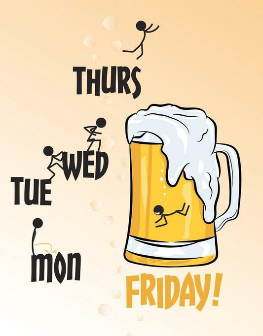 Beer Week - Vintage-style Tin Sign