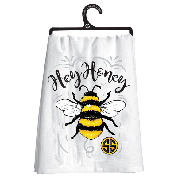 Hey Honey Happy Towel -  by Simply Southern